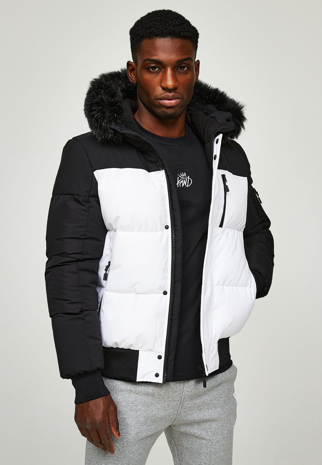 

Зимняя куртка SANDERS PUFFER JACKET Kings Will Dream, черный