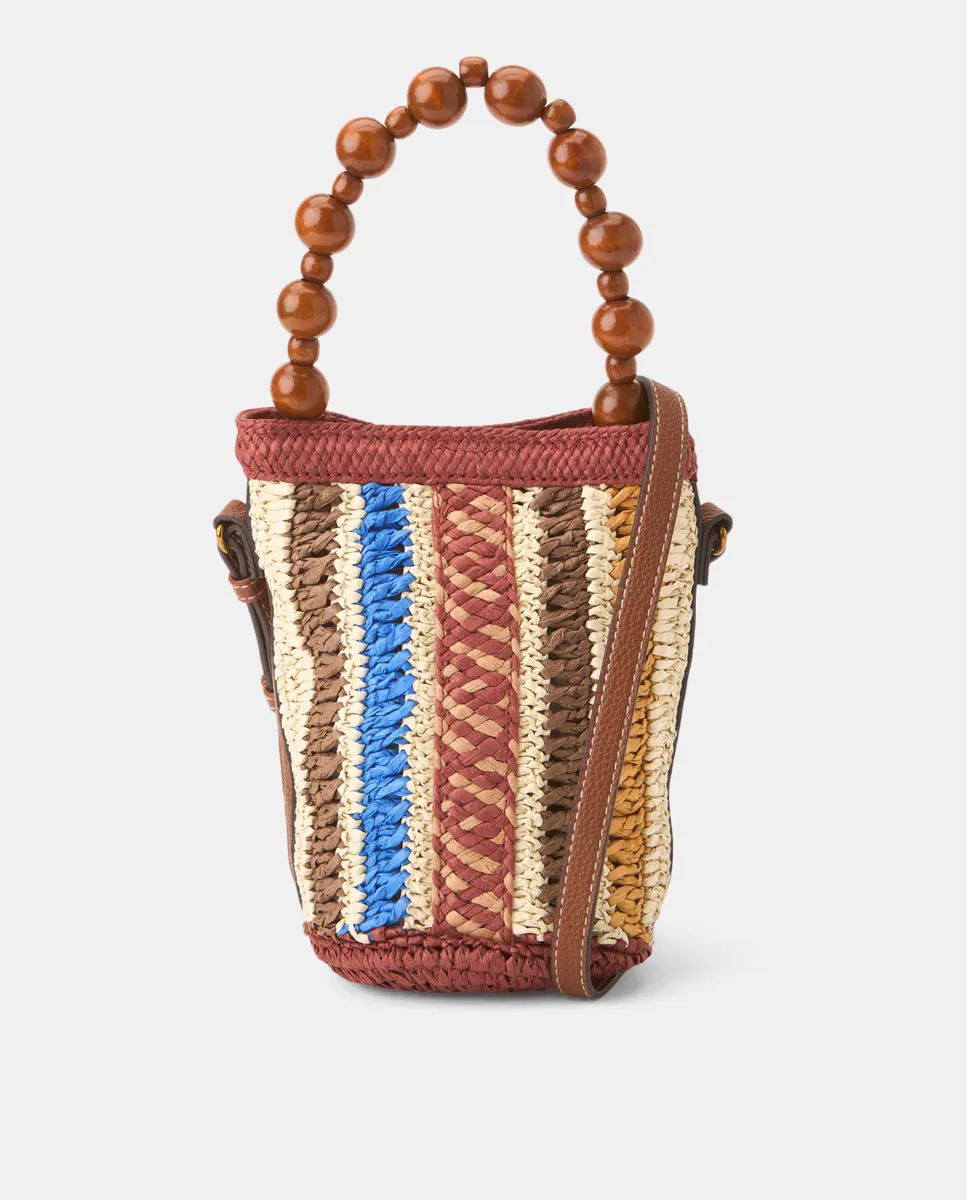 

Разноцветная сумка-ведро Tintoretto, коричневый