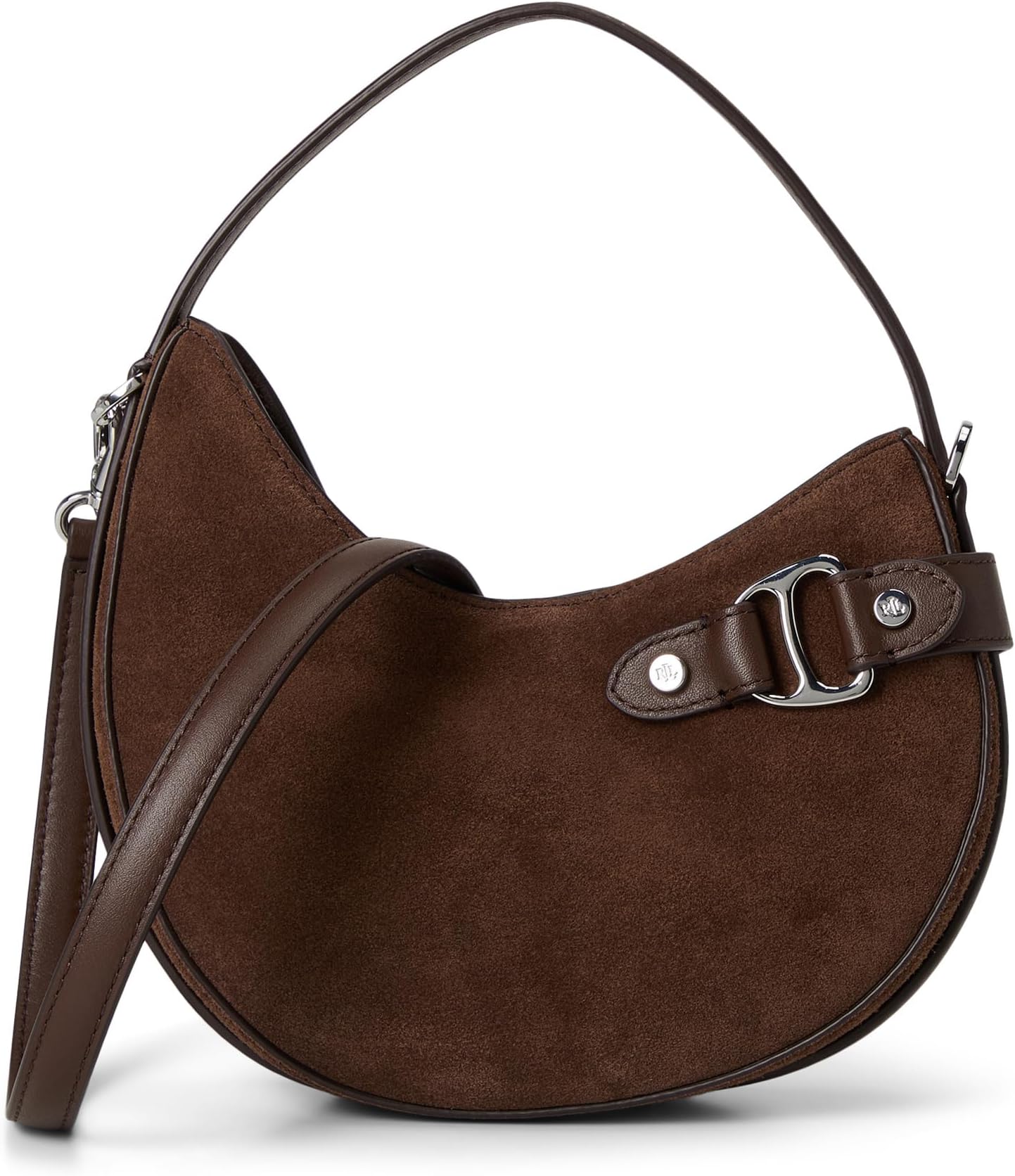 

Сумка кросс-боди Lauren Ralph Lauren Suede Small Tasha Crossbody Bag, цвет Dark Hickory