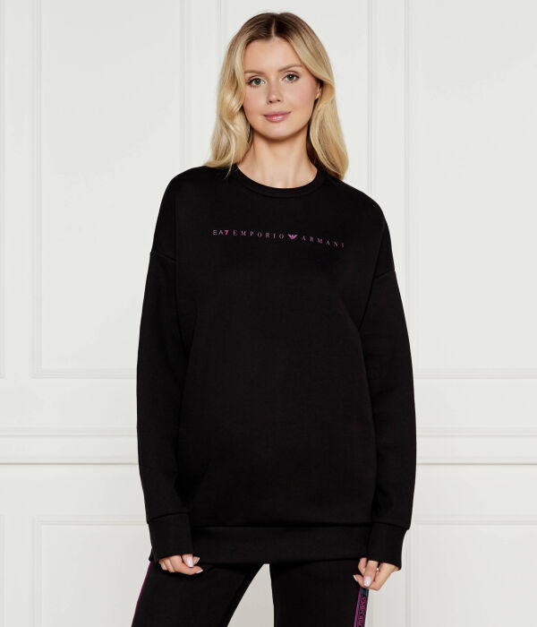

Свитер Loose fit Ea7, черный