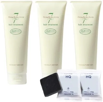 Набор для волос Seven Hair Treatment 3 шт + мини-мыло 2 шт DermaMedico