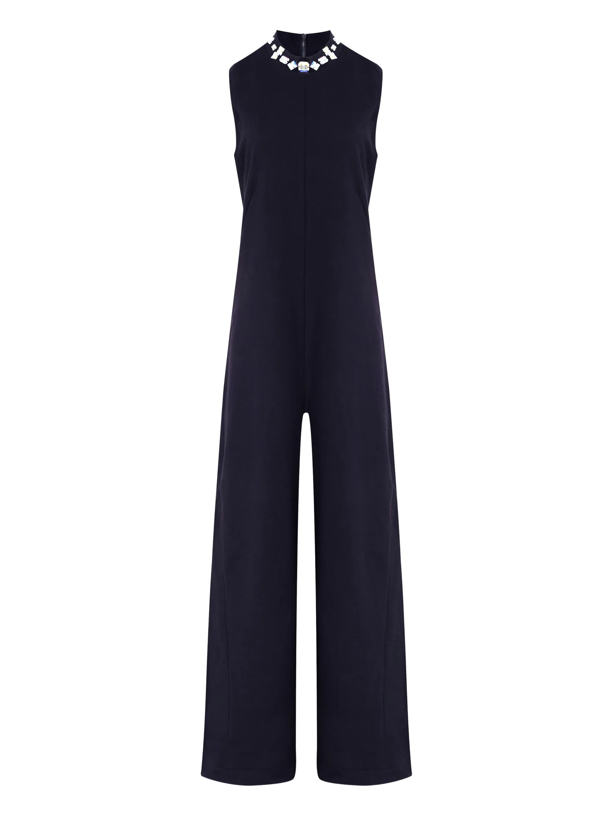 

Комбинезон с кристаллами Osklen, черный