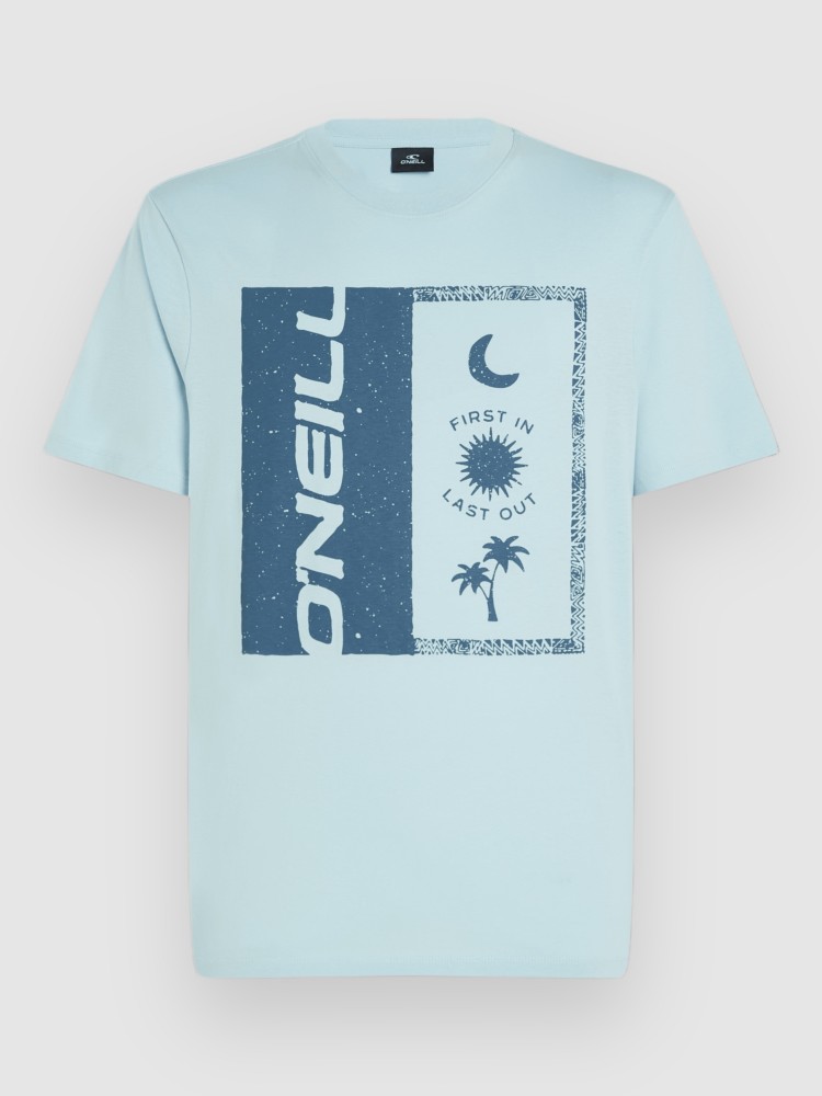 

Футболка O'Neill Front Print T-Shirt, morning glory
