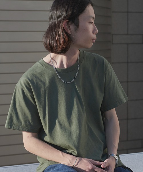 

Футболка с коротким рукавом, однотонная, из хлопка плотностью 150 г/м² GILDAN, цвет хаки