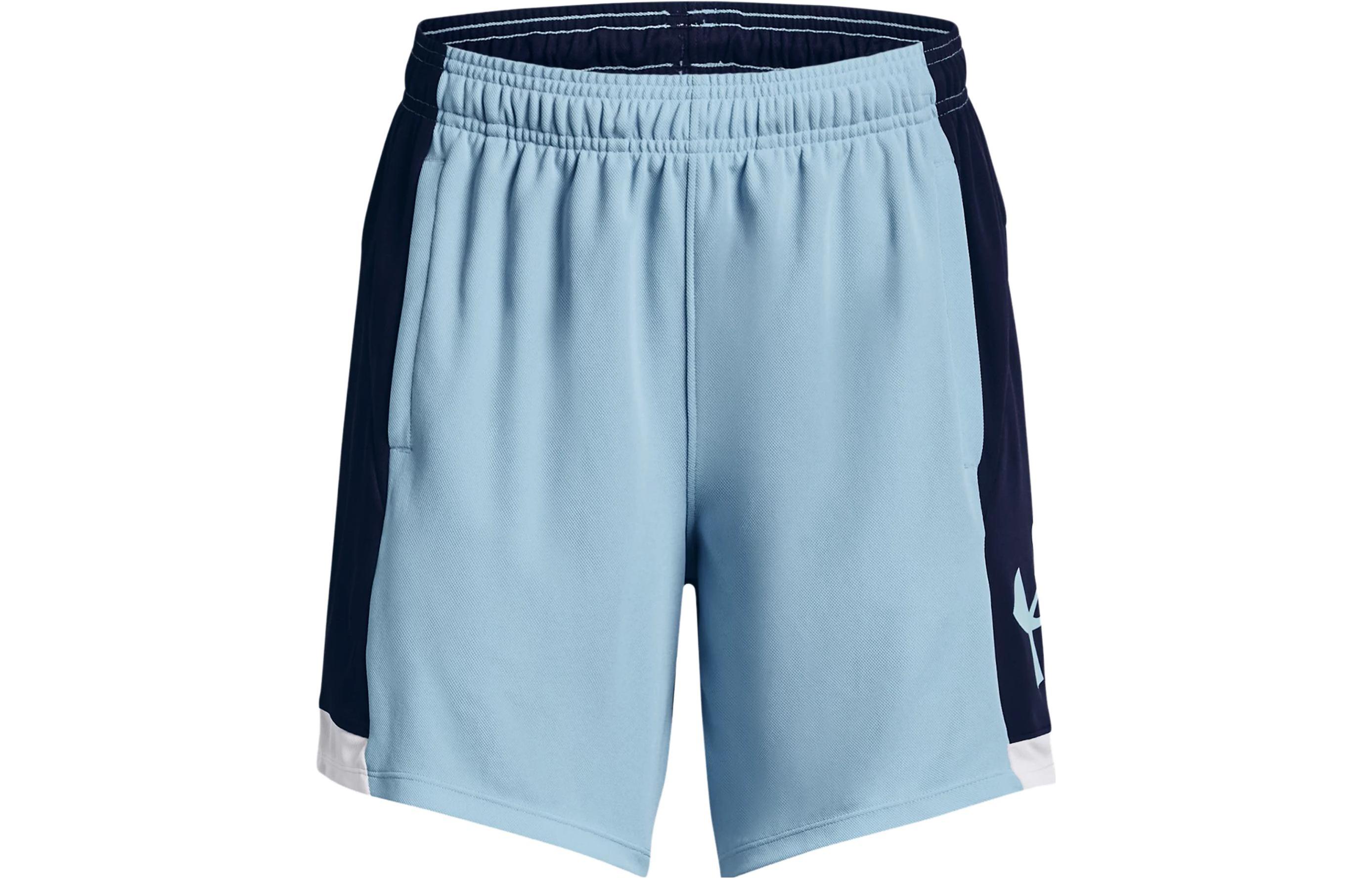 

Базовая спортивная шорты женские синие Under Armour