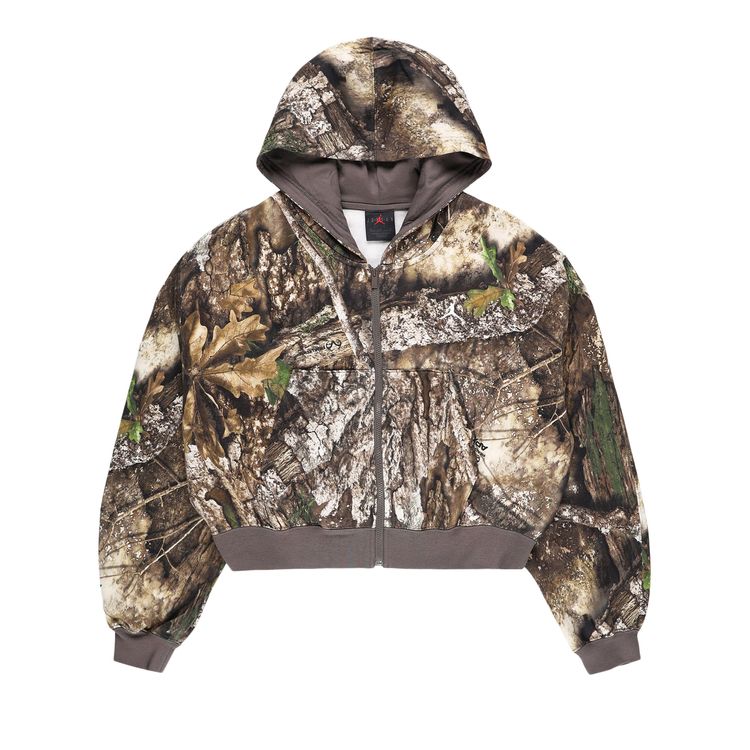 

Укороченная толстовка Air Jordan Realtree, белый