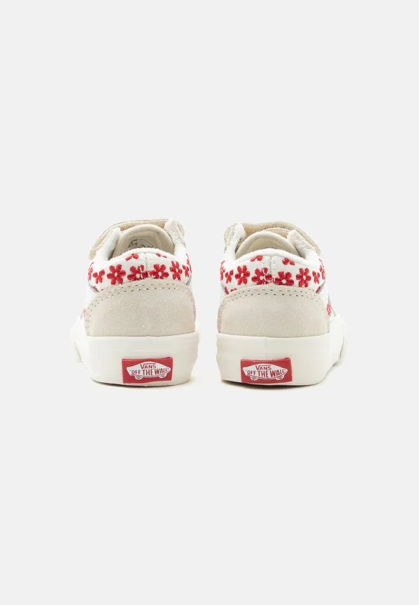 Детские туфли в стиле олдскул Vans, Racing Red — фото 3