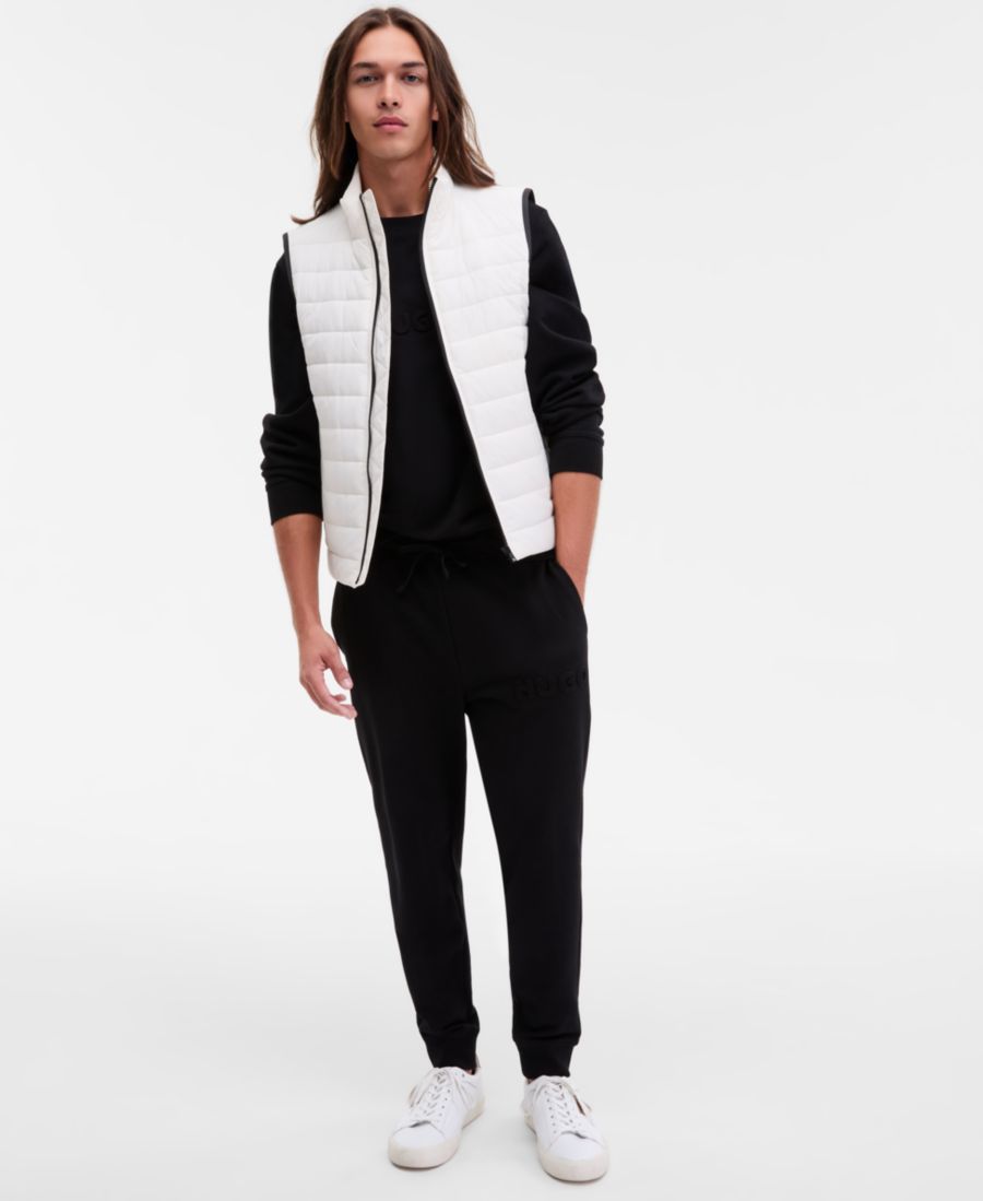 

Мужской стеганый жилет Barvino2435 приталенного кроя на молнии Hugo Boss, White