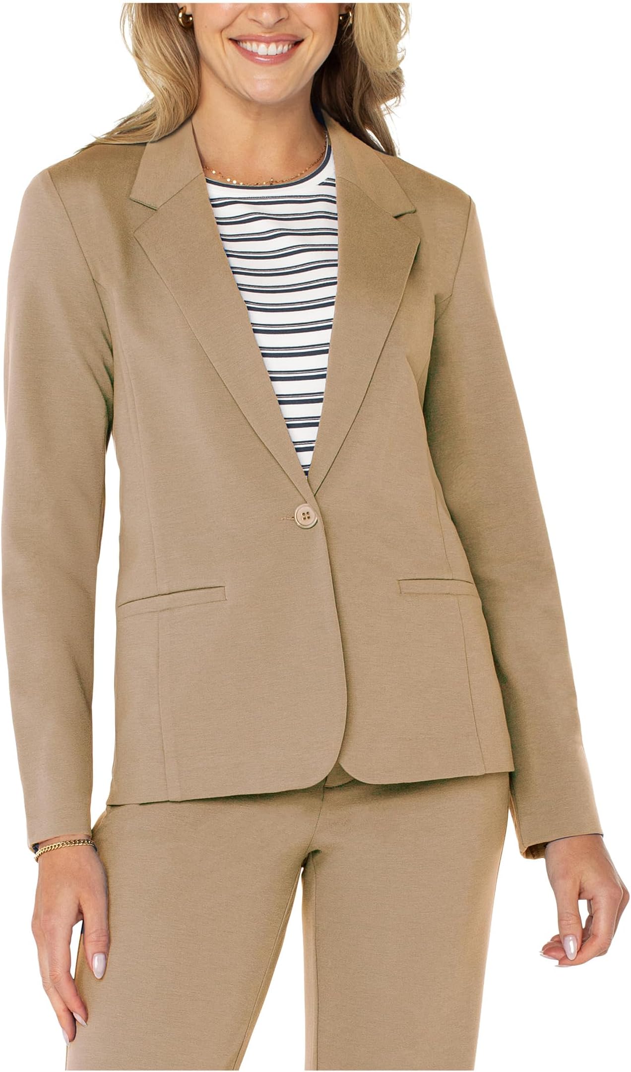 

Блейзер Liverpool Los Angeles Fitted Blazer, цвет Palo Santo