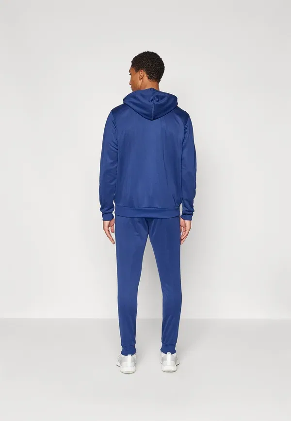 Толстовка с капюшоном Adidas Sportswear Big Logo, темно-синий — фото 3
