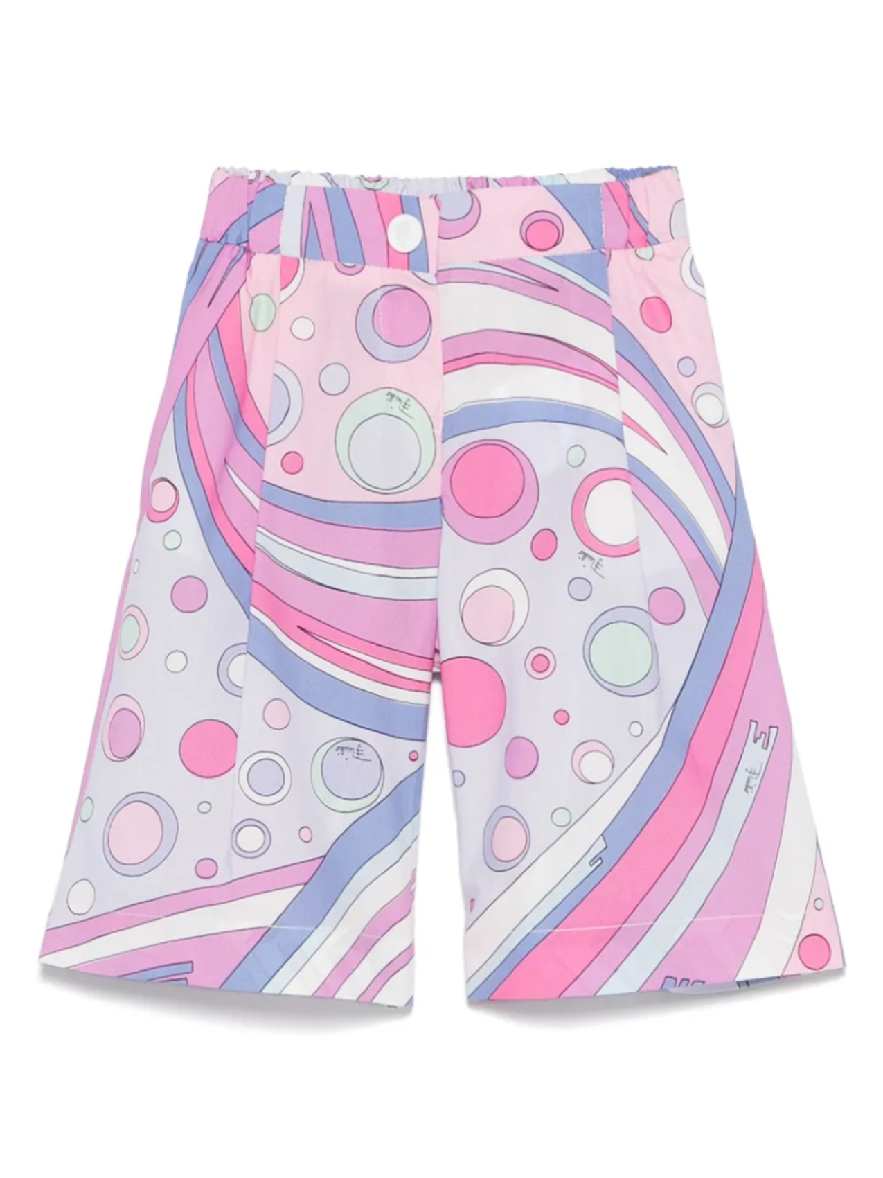 

PUCCI Junior брюки с принтом Fontane, розовый