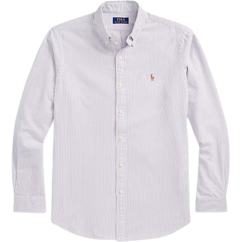 

Хлопковая рубашка Polo Ralph Lauren, белый