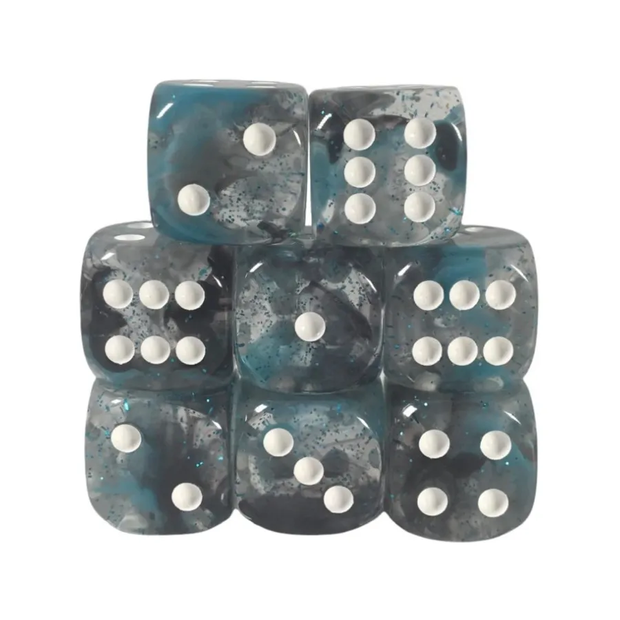 

d6 18 мм Изобретательность ремесленника с белым (8), Class & Creature Dice - d6 Sets