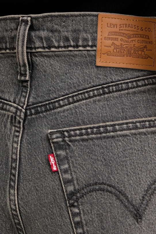 Джинсы с полной длиной и рельефной тканью Levi's, серый — фото 4