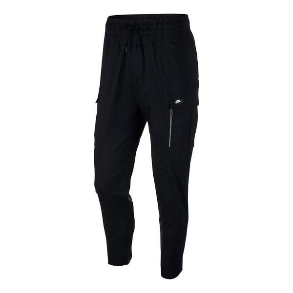 

Брюки men's sportswear cargo big pocket casual black long pants/trousers Nike, черный
