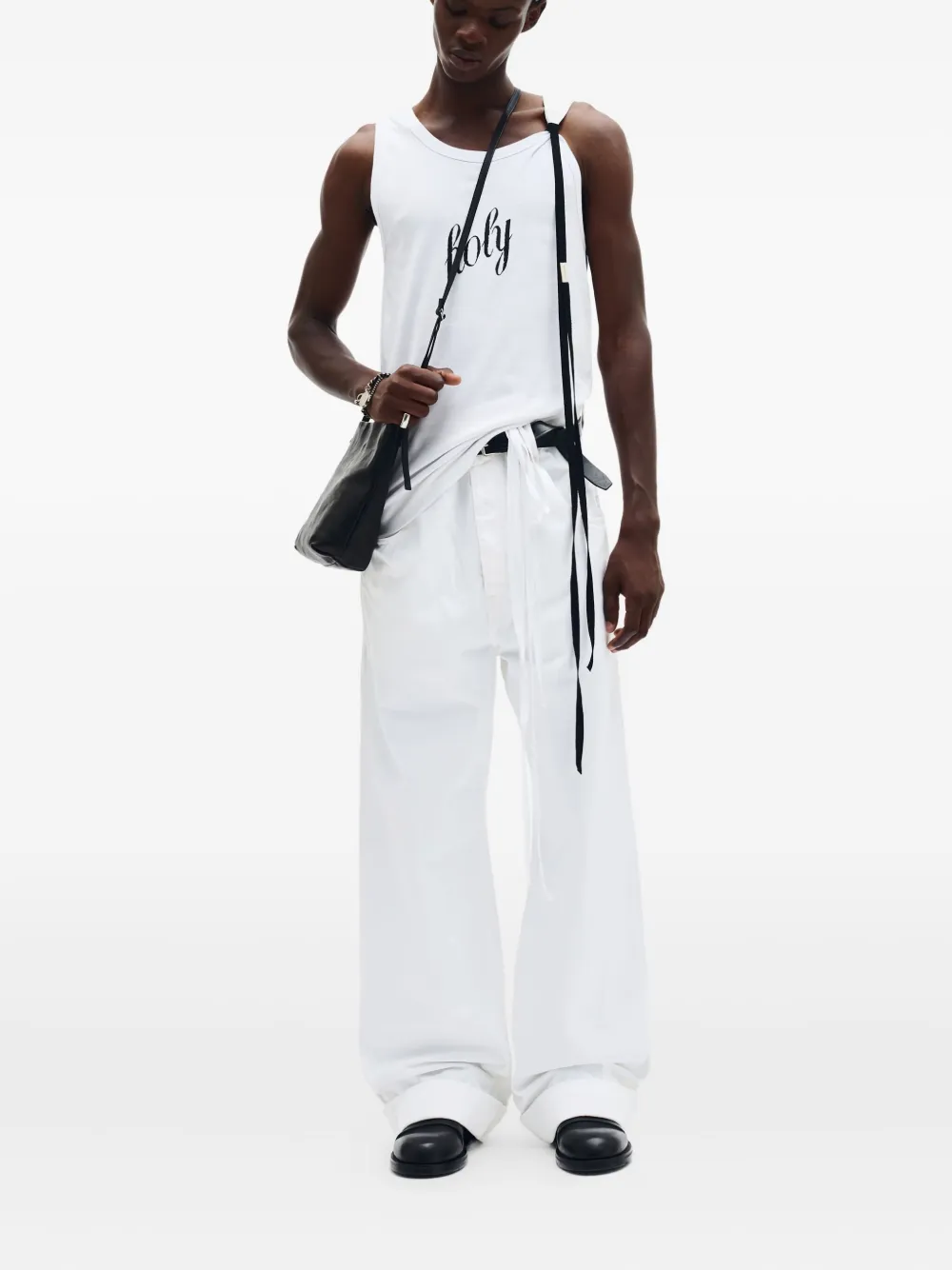 

Брюки Michael Ann Demeulemeester, белый