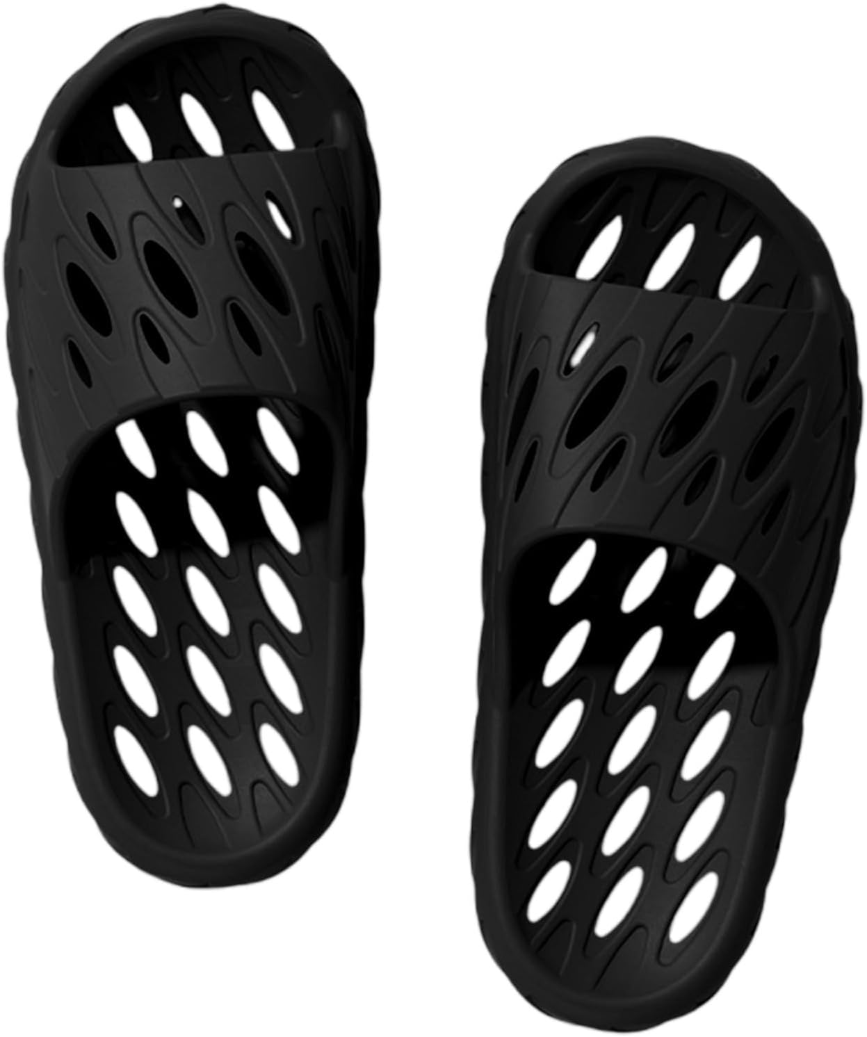 

Мужские летние удобные шлепанцы для дома и улицы с мягкой подошвой для ванной и душа, для повседневного использования Generic, черный