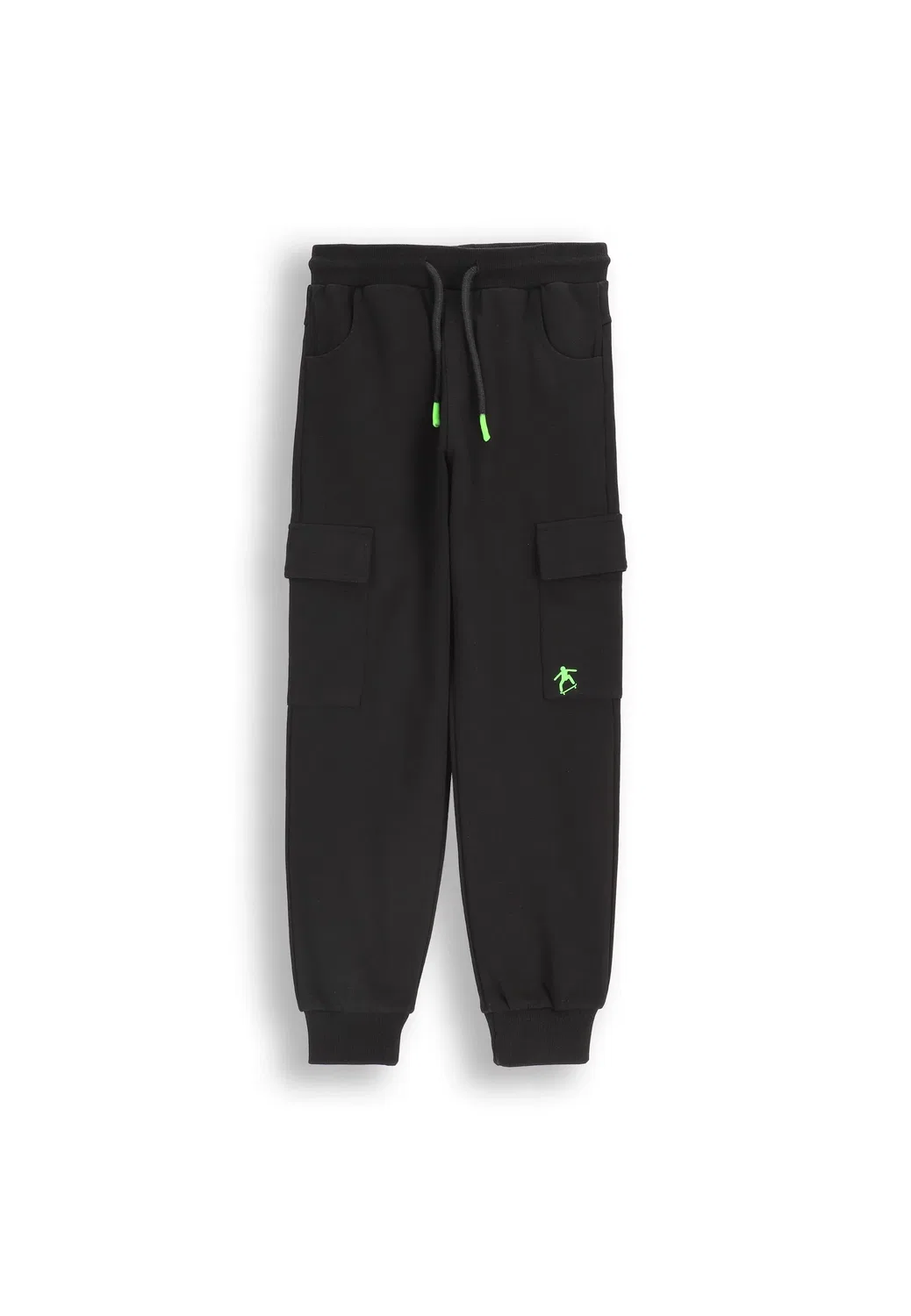 Спортивные штаны, slim fit, Coccodrillo, черный