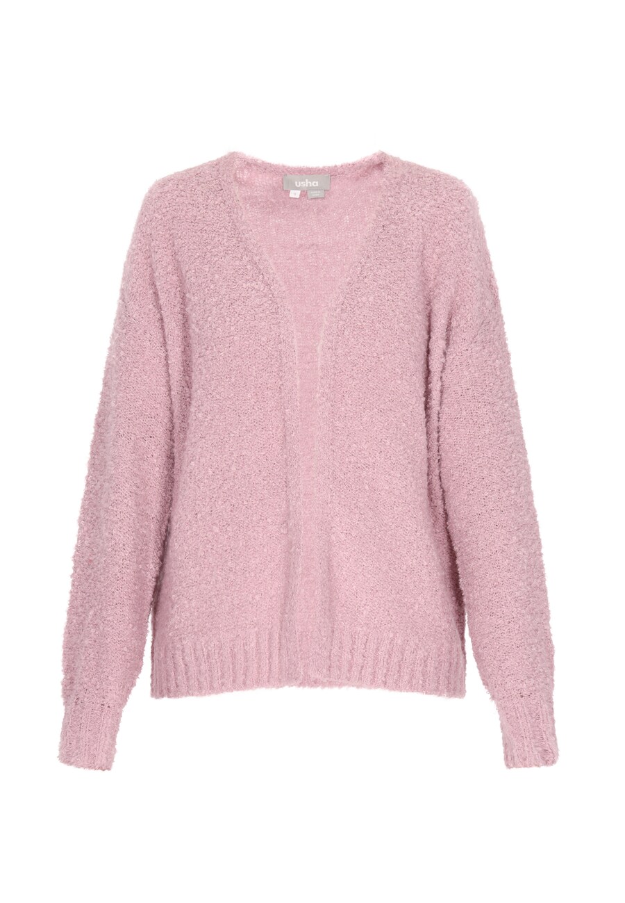 

Вязаный кардиган Usha Knit Cardigan, темно-розовый