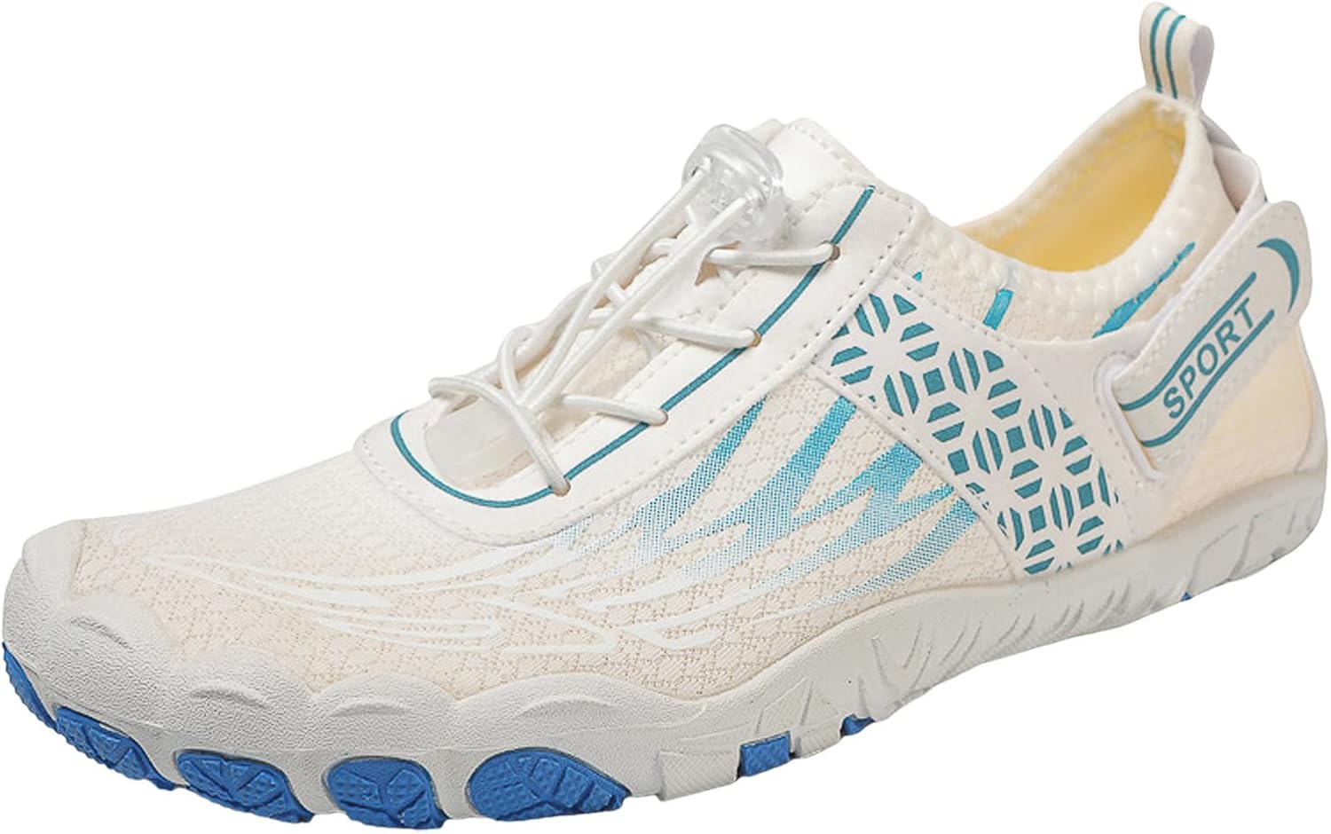 

Кроссовки для мужчин и женщин, дышащие, быстросохнущие, для пляжа, походов, спорта и комфортной ходьбы Generic, белый