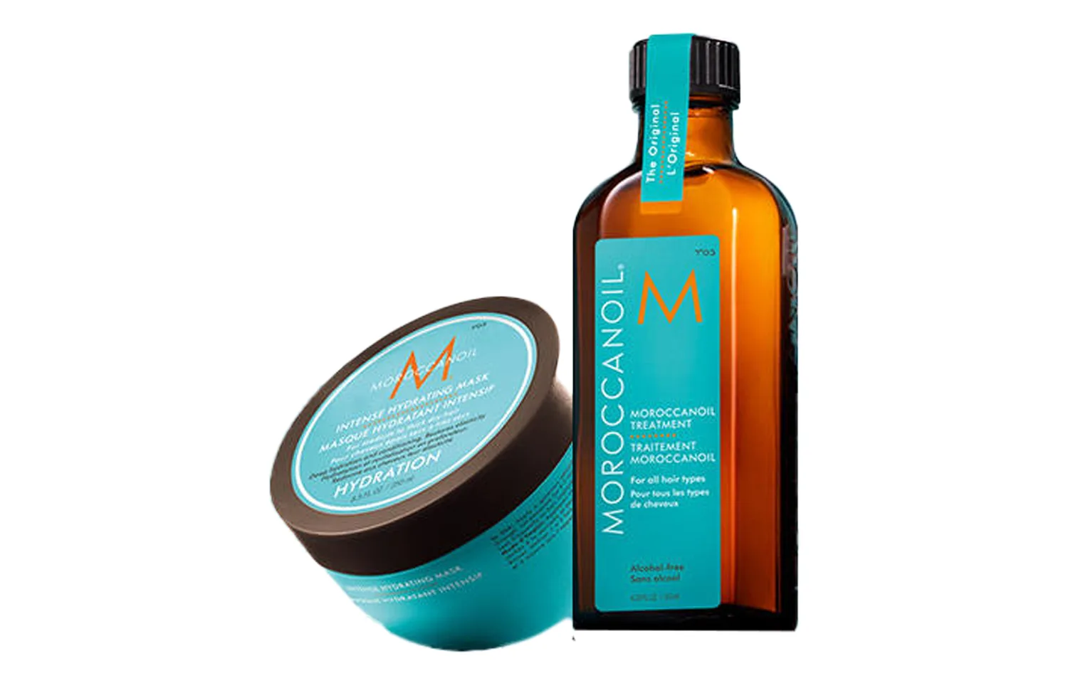 Набор шампуня и кондиционера унисекс Moroccanoil, Essential Oils for Hair Care 125ml+Deep Hydrating Hair Mask 250ml