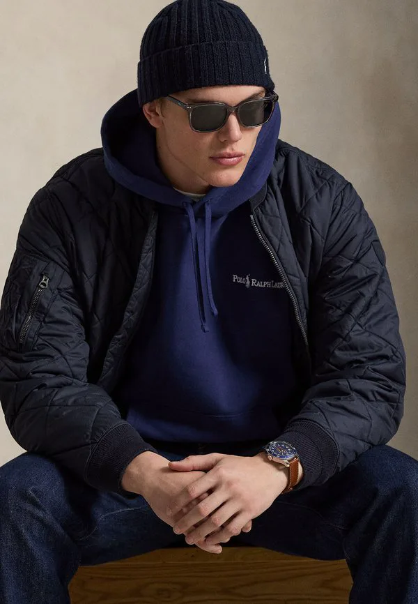Вязаная толстовка Polo Ralph Lauren, Dark Blue — фото 4