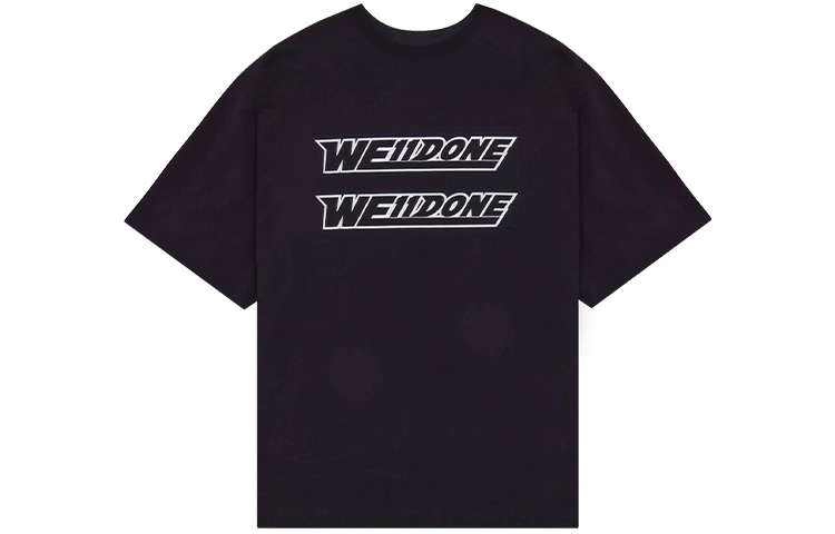 

Футболка унисекс черная WE11DONE