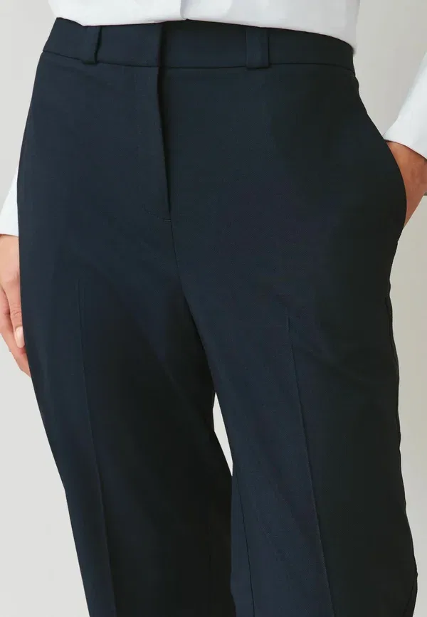 Брюки Next Regular fit heavy duty slim, темно-синие — фото 4