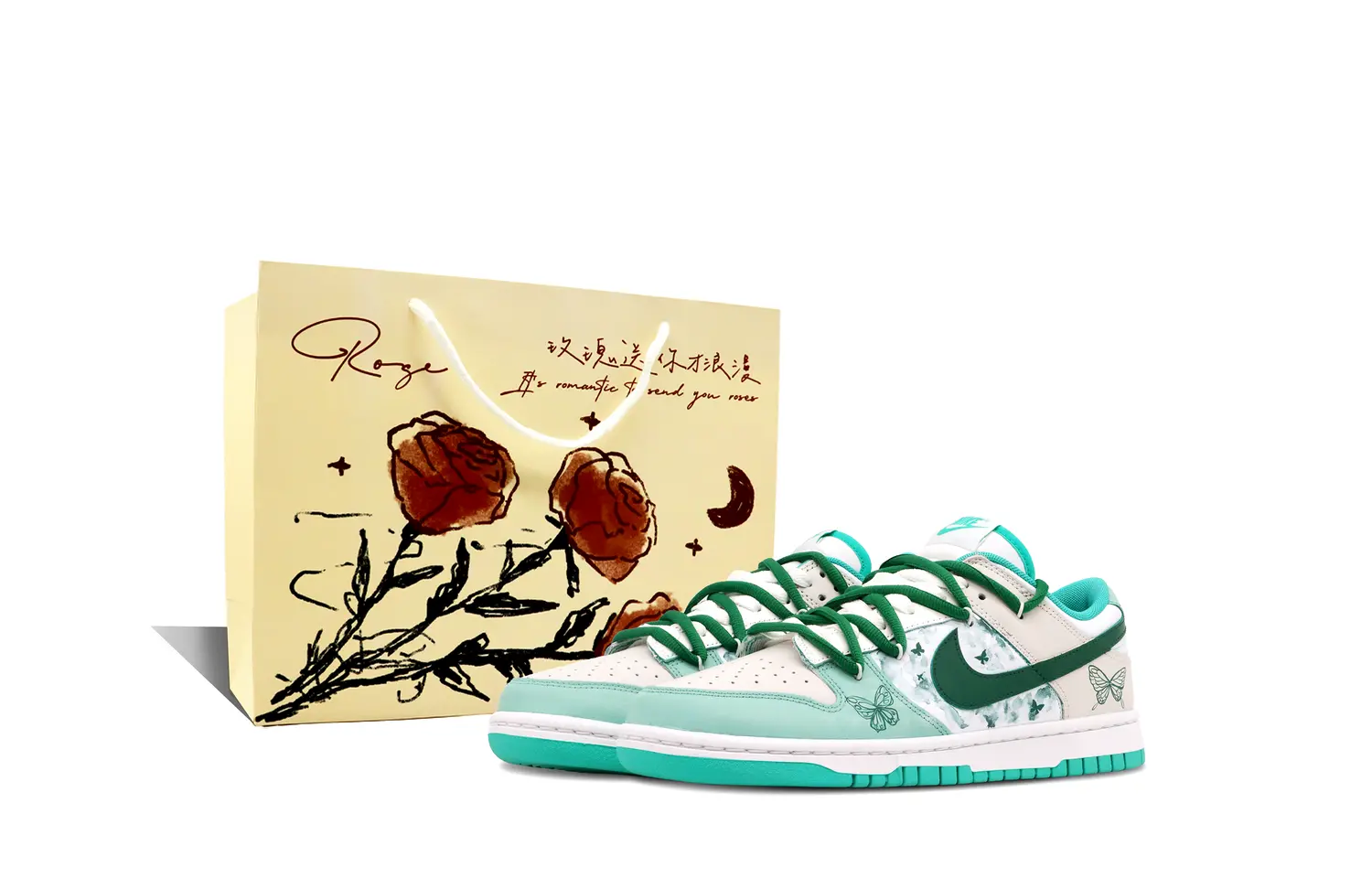 

Dunk SB Скейтборд Кроссовки Мужские Низкие белый Nike