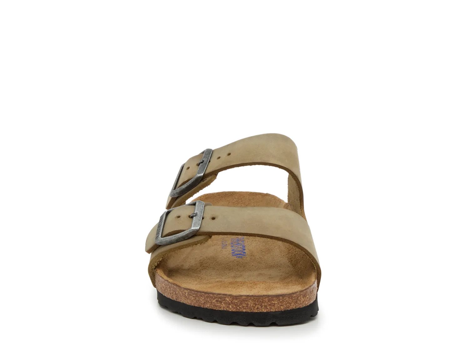 Сандалии Birkenstock Arizona Soft Footbed Sandal - Men's, хаки-зеленый — фото 2