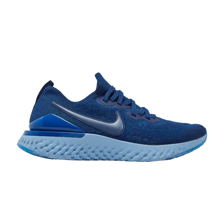 

Кроссовки Nike Epic React Flyknit 2 'Blue Void', синий