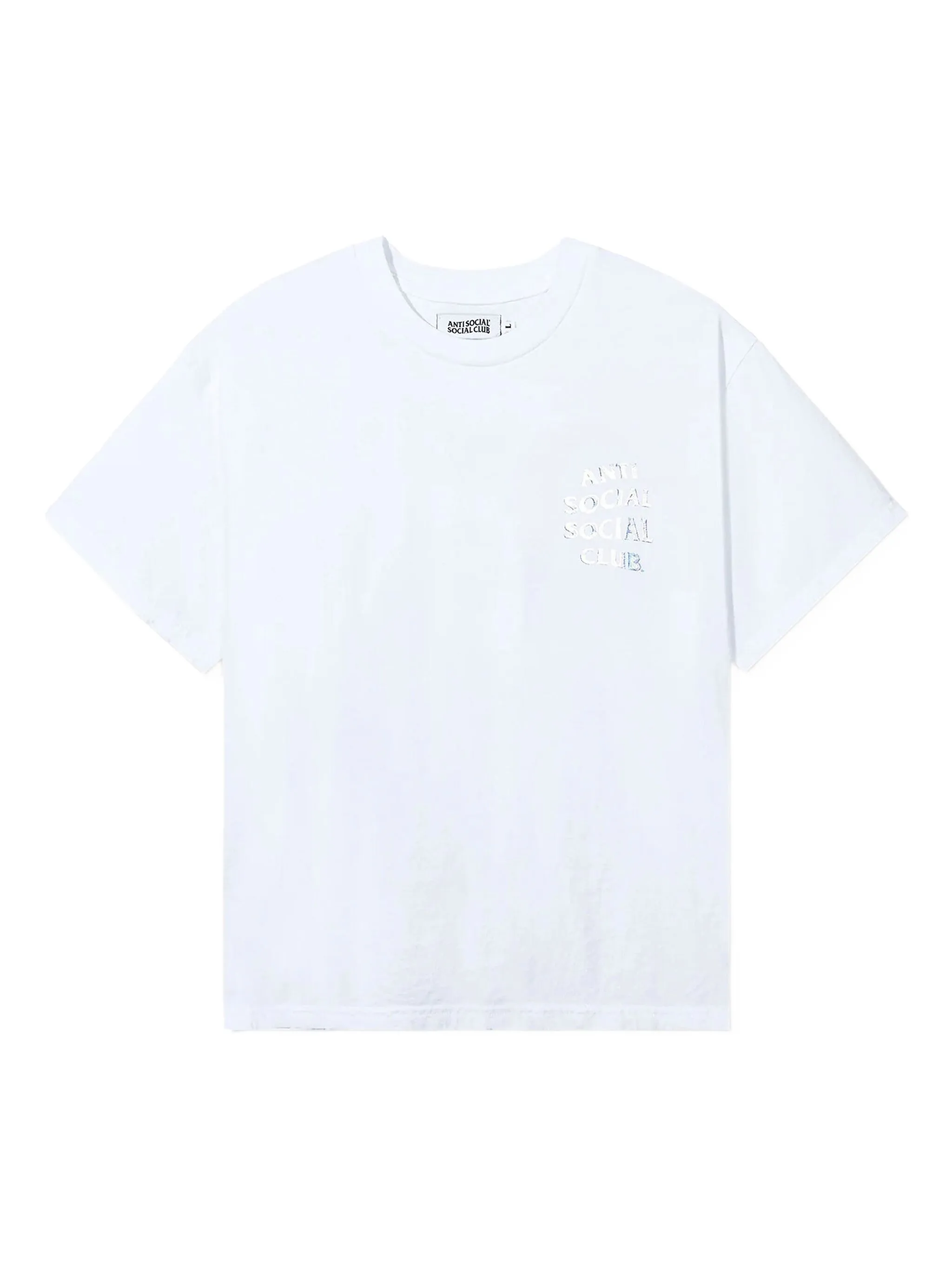 

Футболка Get Weird Hologram Anti Social Social Club, белый