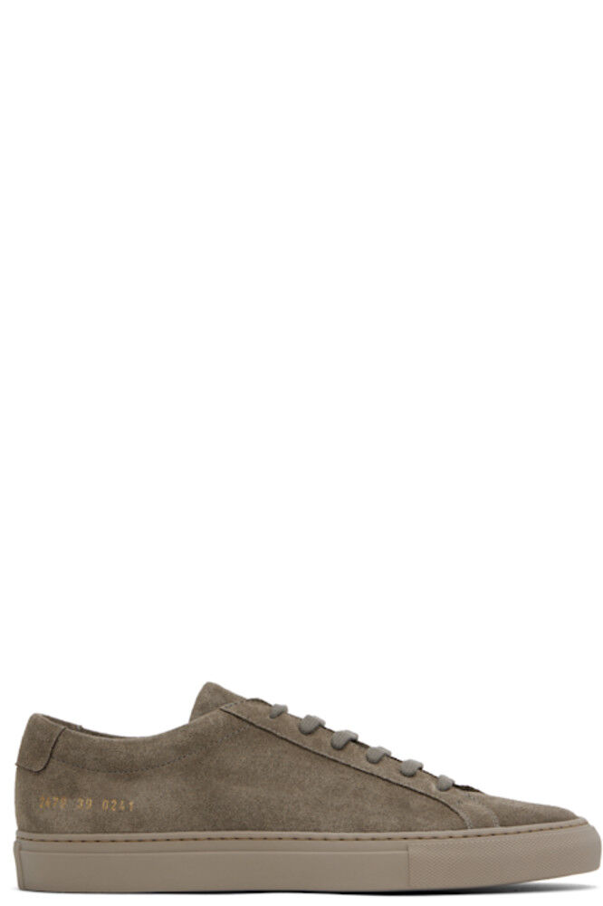 

Кроссовки Achilles Tonal Suede цвета таупе Common Projects