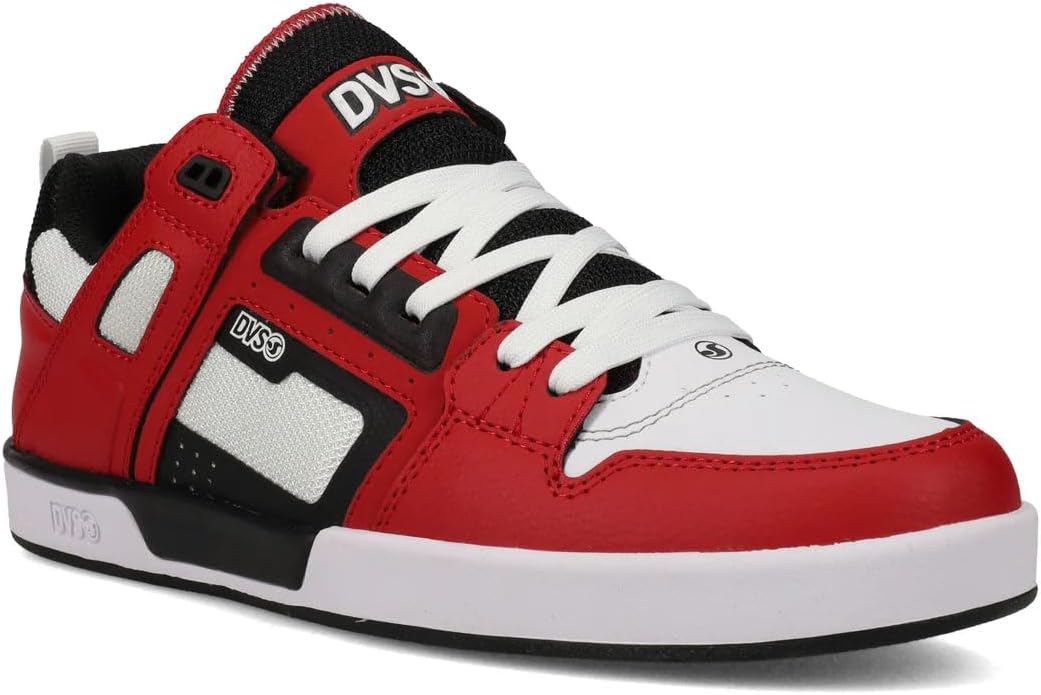 

Мужские скейтбордистские кроссовки DVS Comanche, белый/черный/красный
