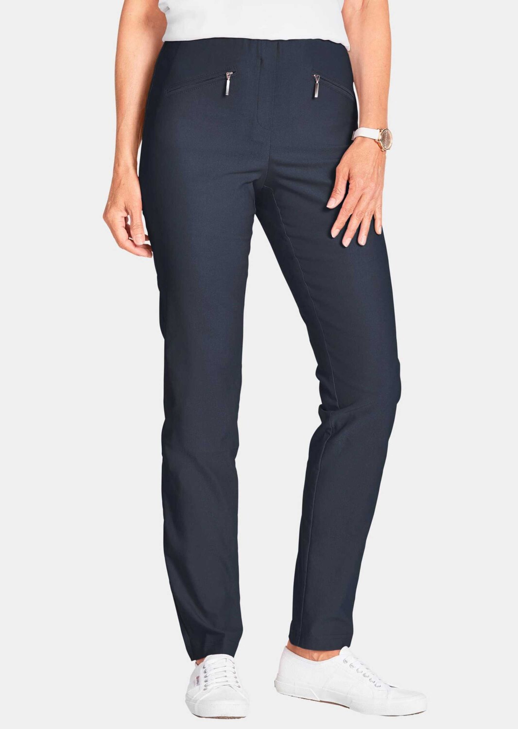 

Брюки GOLDNER Stretchhose LOUISA, морской