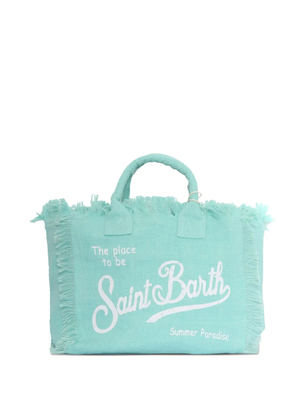 

Сумка-тоут Colette с бахромой MC2 Saint Barth Kids, синий