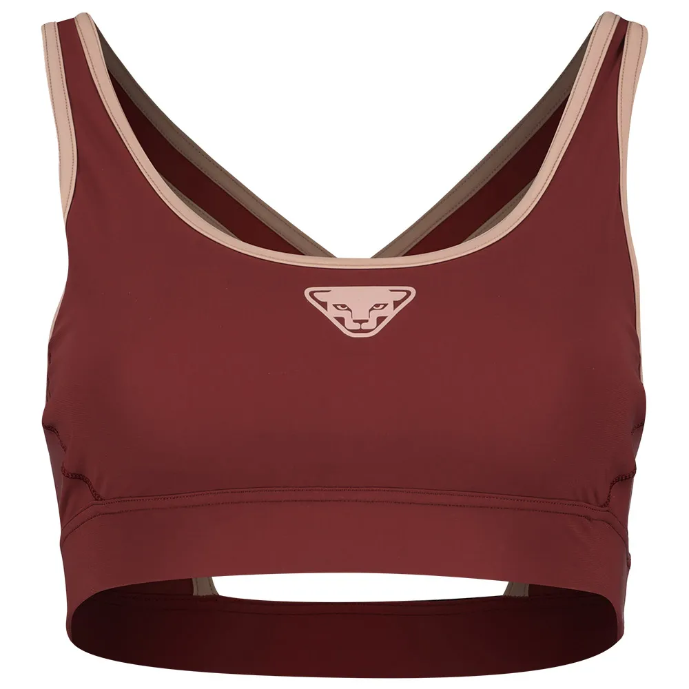 

Спортивный бюстгальтер Dynafit Alpine sports bra, красный