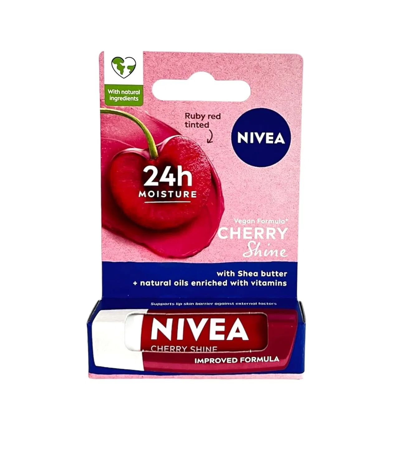 Питательный бальзам для губ Nivea Cherry Shine, 5 мл Nivea