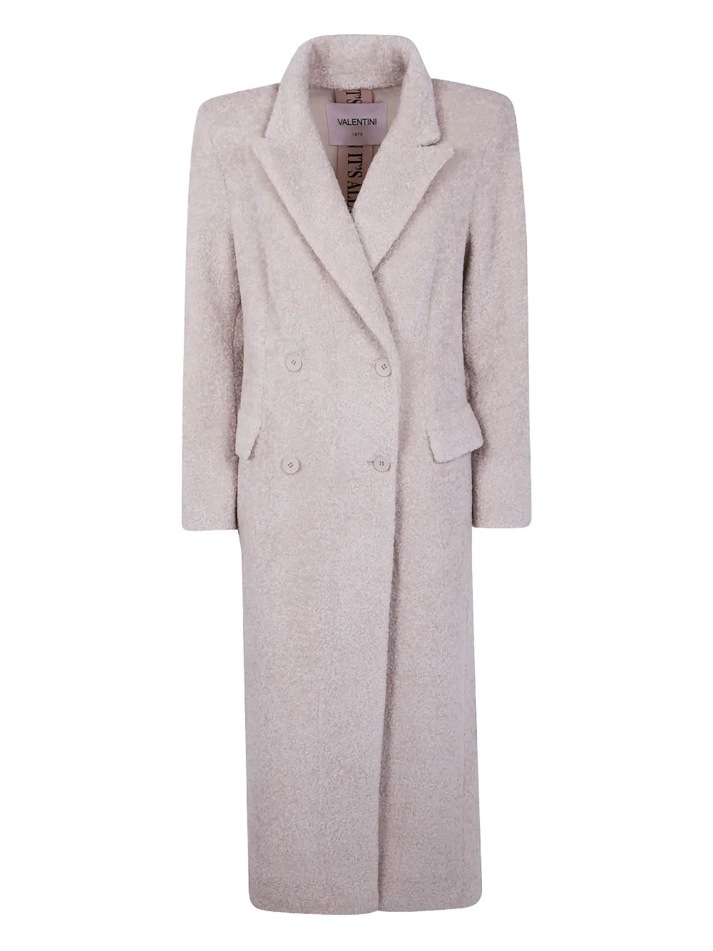 

Двубортное пальто VALENTINI 1972, нейтральный