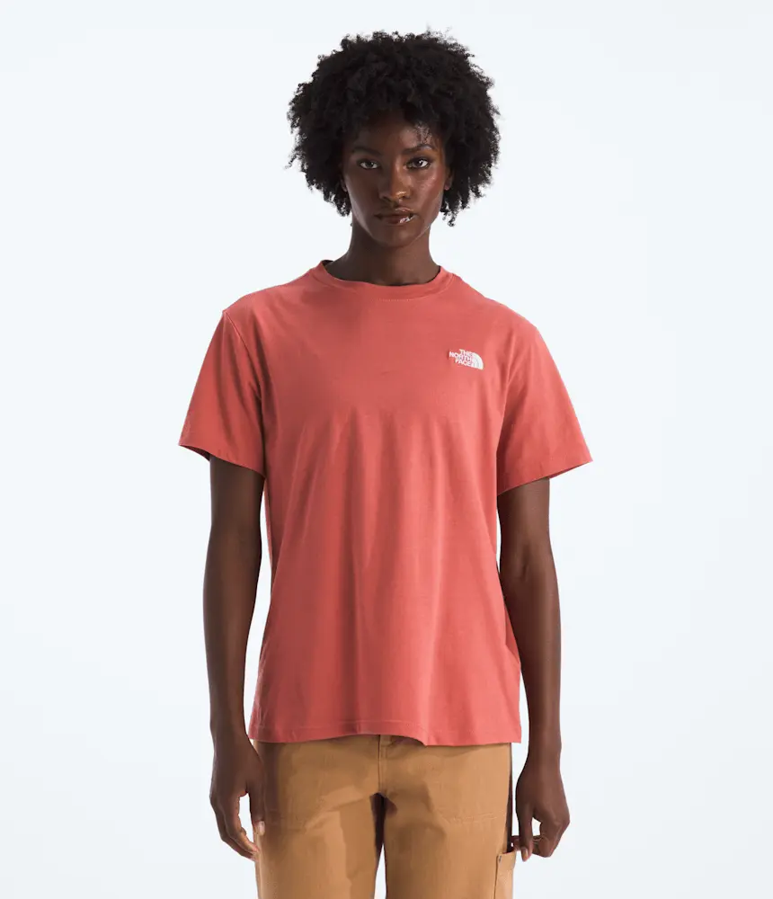 

Женская футболка Evolution Simple Dome с коротким рукавом The North Face, Mars Dust