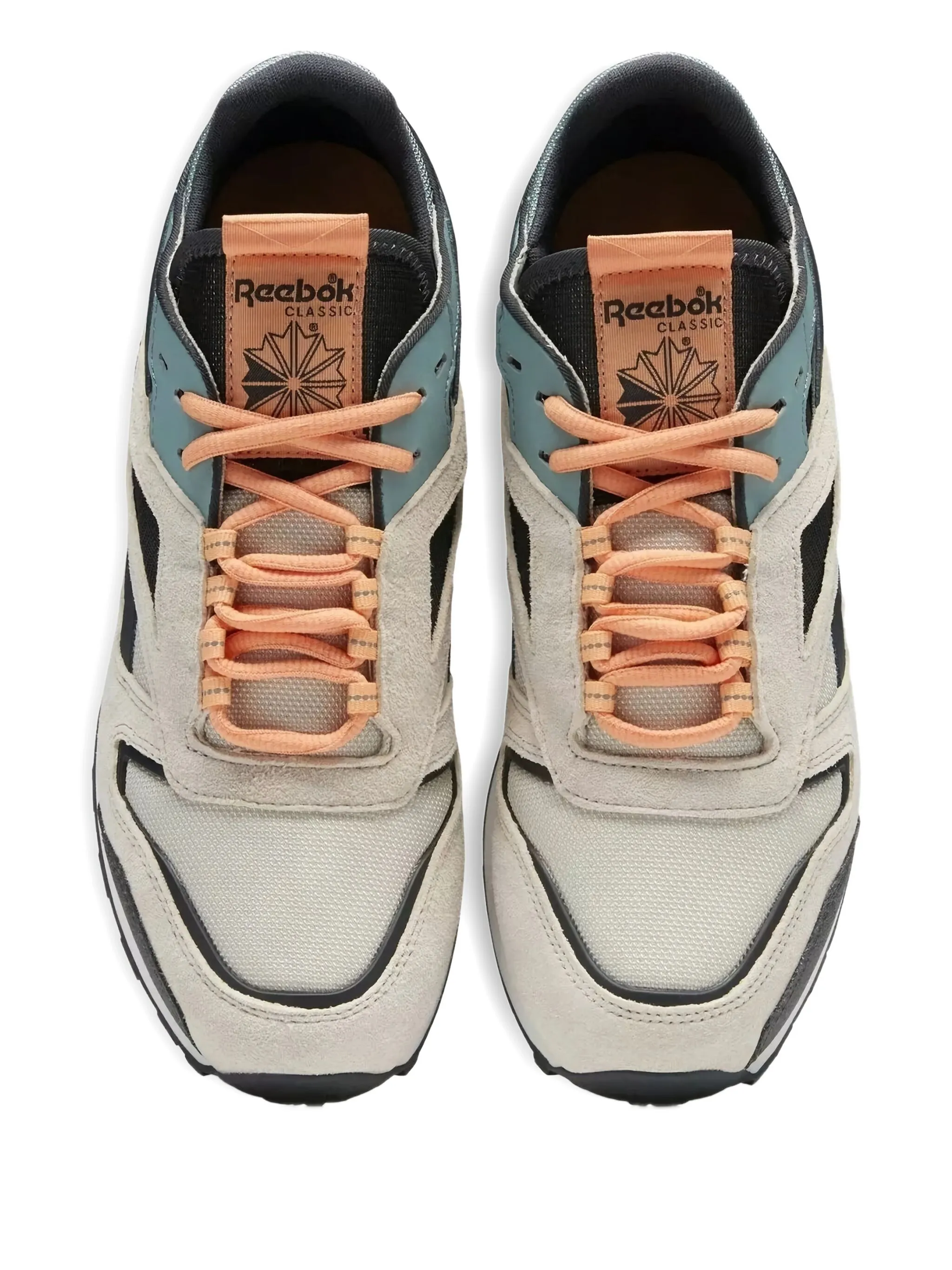 Кроссовки Classic Leather Trail Reebok, кремовый — фото 2