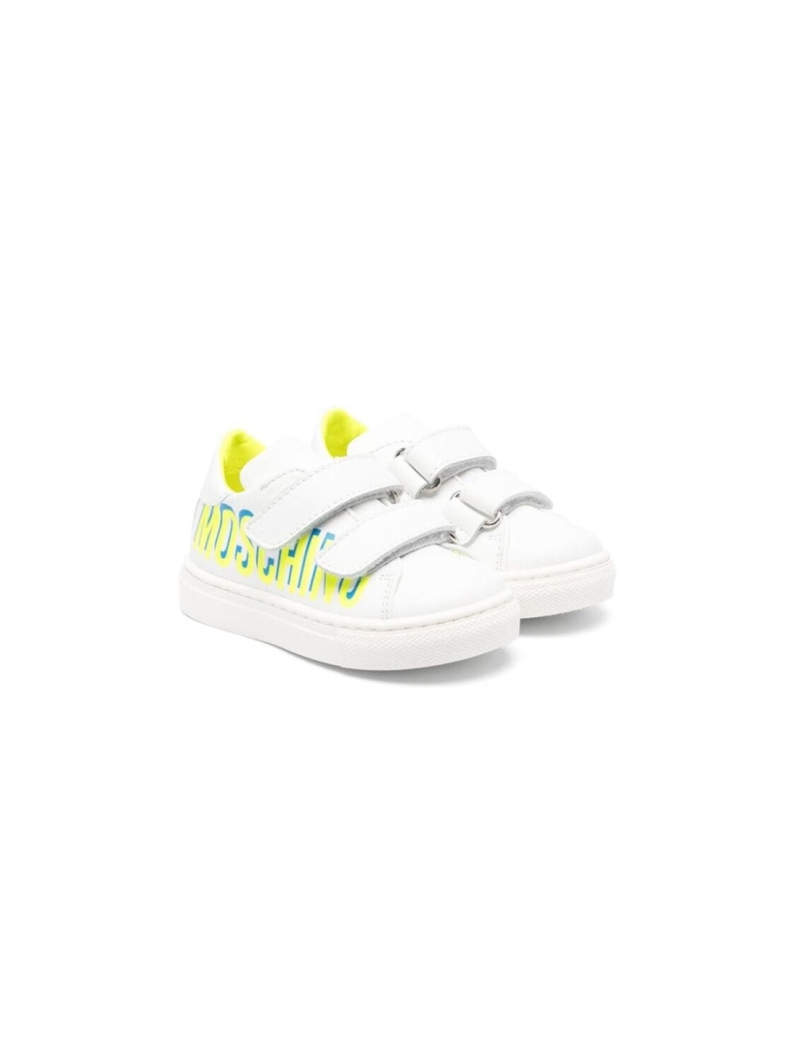 

Moschino Kids кеды с логотипом, белый