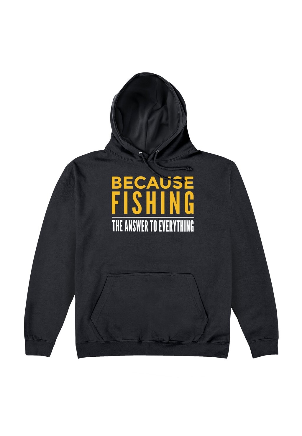 

Толстовка с капюшоном DUKE SONS FISHING IS THE ANSWER Henry Tiger, черный
