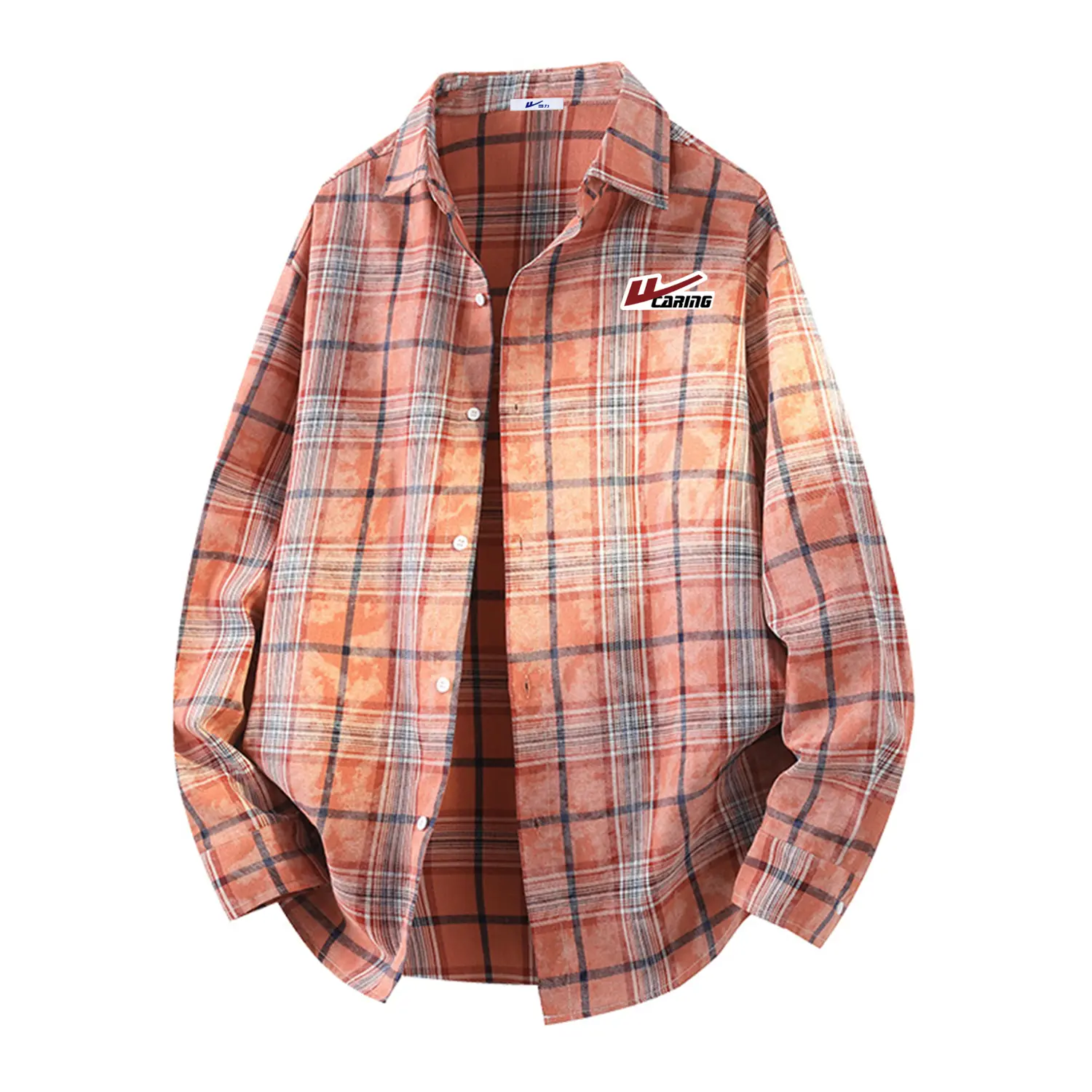 

Рубашка женская с лацканом Moderate Others WARRIOR, красный (diy badge)