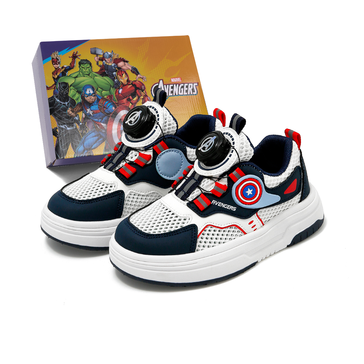 Кроссовки для скейтбординга The Avengers Collection детские Disney, синий — фото 2