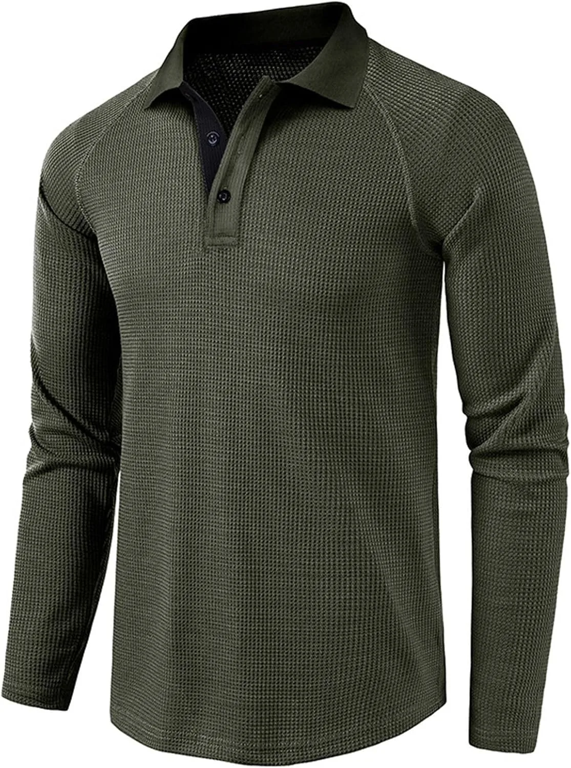 Мужская рубашка с лацканами, Slim Fit, быстросохнущая, с длинными рукавами — фото 2