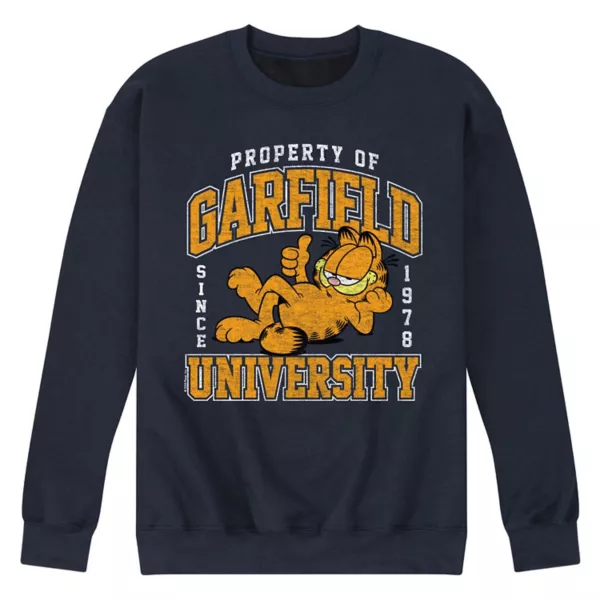 

Мужская флисовая толстовка Garfield varsity Licensed Character, синий