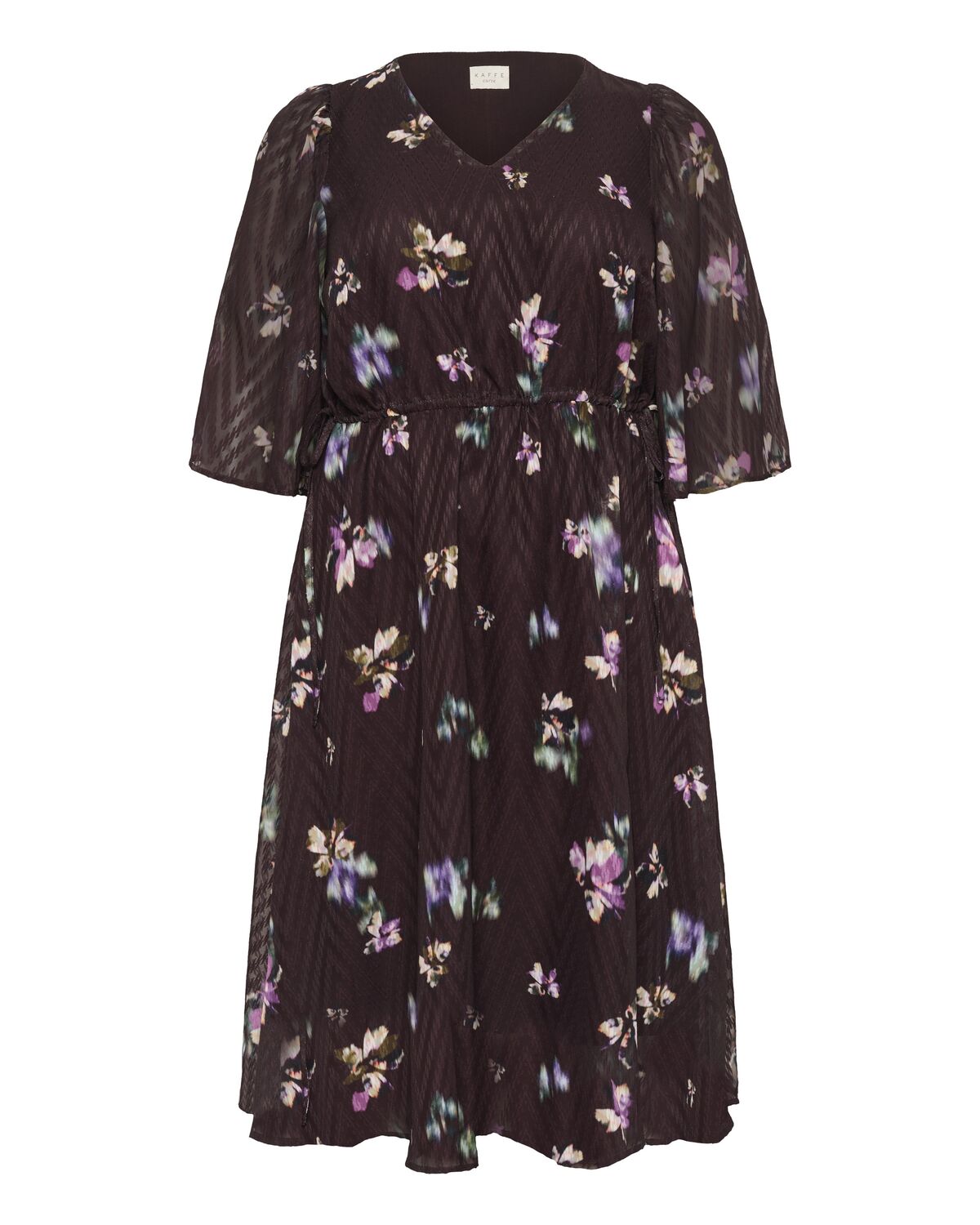

KAFFE CURVE Платье 'KCclara' в коричневом цвете