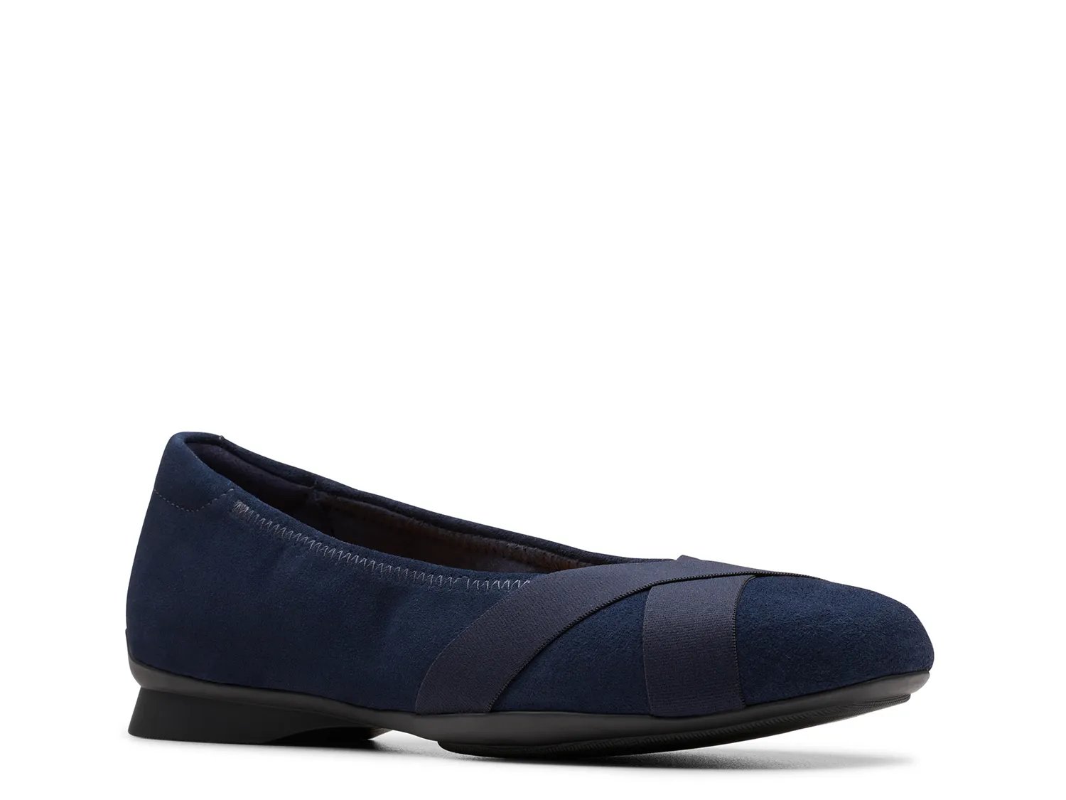 Слипоны Clarks Jazmynn Gem Slip-On, Navy Suede