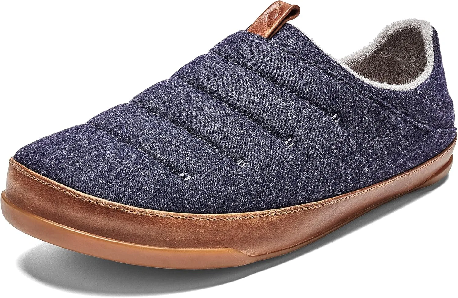 Тапочки из натуральной кожи OLUKAI, Trench Blue